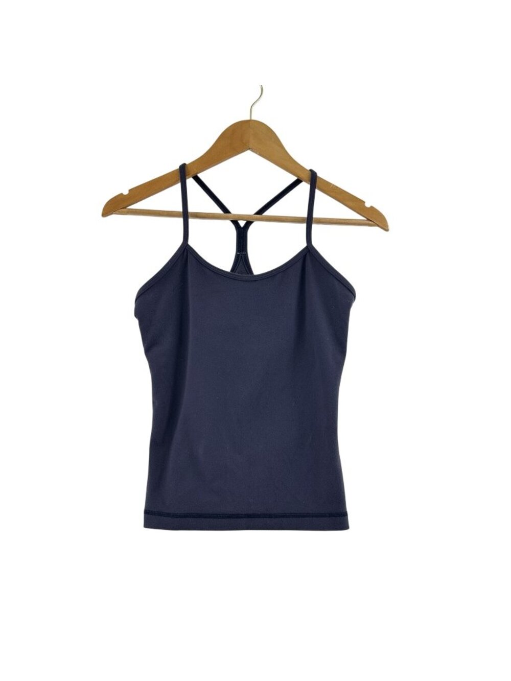 Lululemon Power Y Tank Top Women’s Size 6 Purple Scoop Neck Cami Yoga Gym